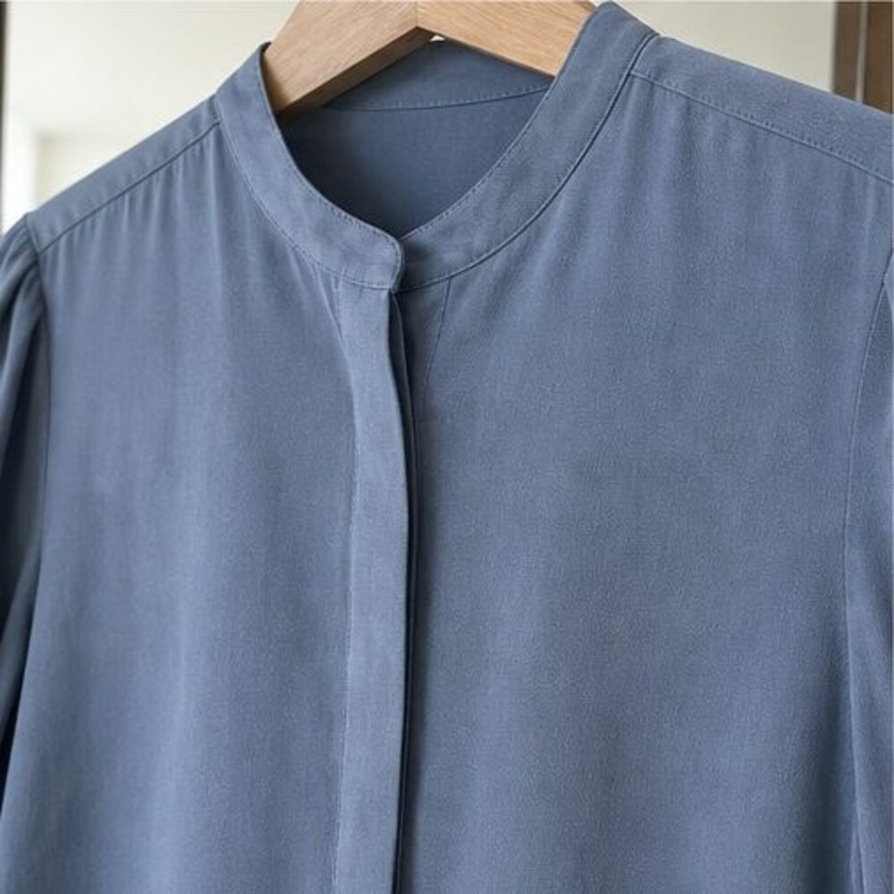 Olive Button Blouse - Picture 4 of 6